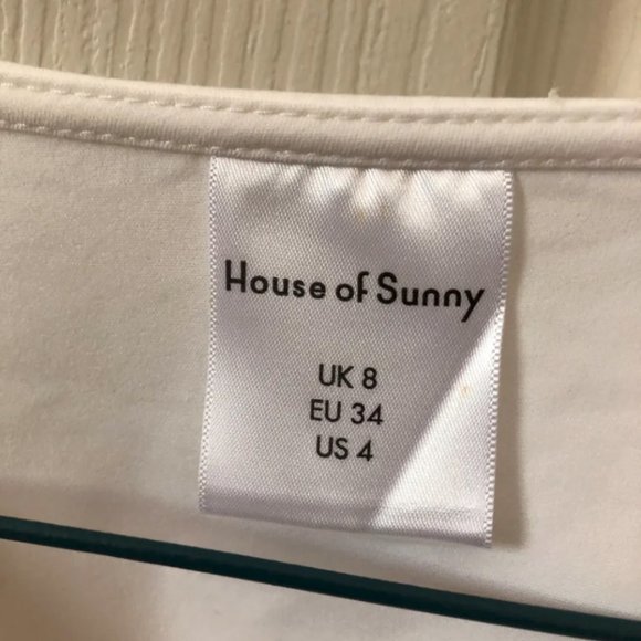 House of Sunny Asymmetric Open Back Top - Picture 3 of 3